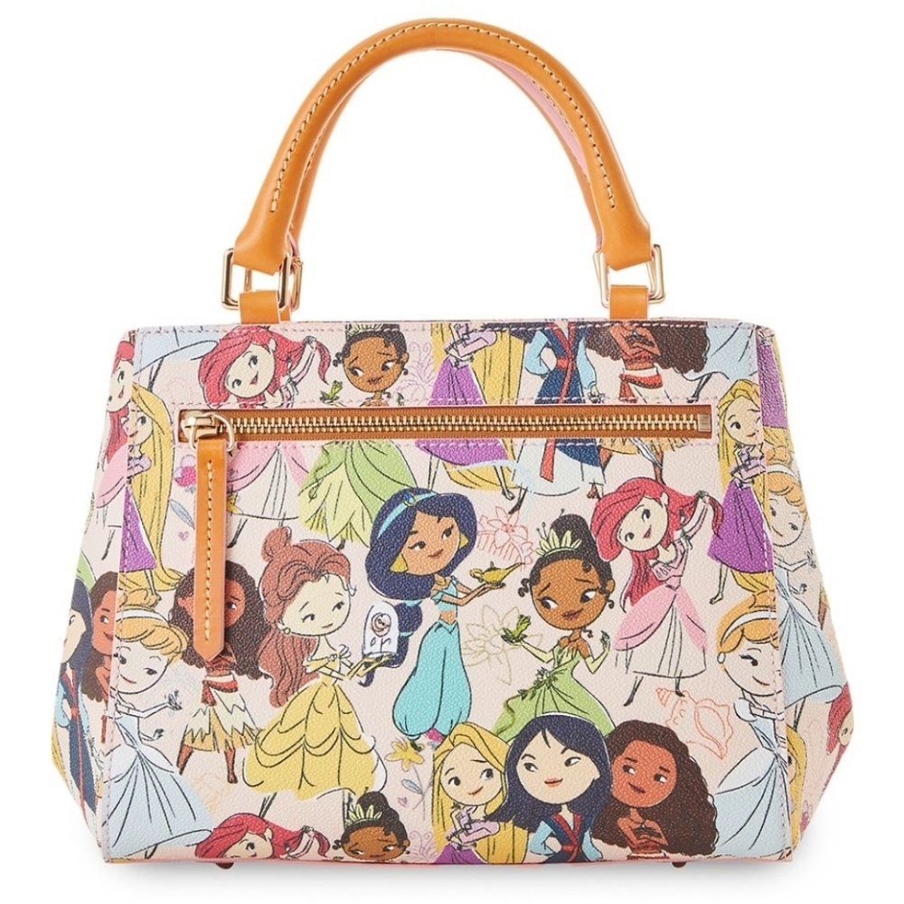 Disney Dooney & Bourke Bag - Disney Princesses - Small Zip Satchel Bag EUC - Picture 2 of 16